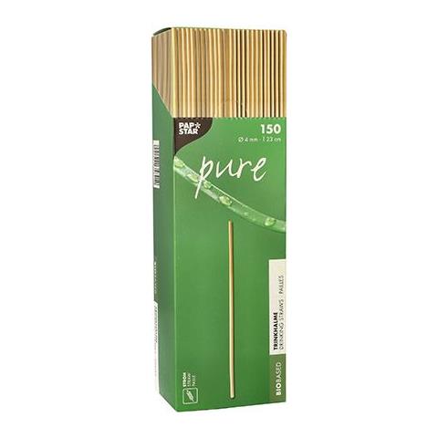 88244 cannuccia monouso 150 pz Naturale - Foto 2