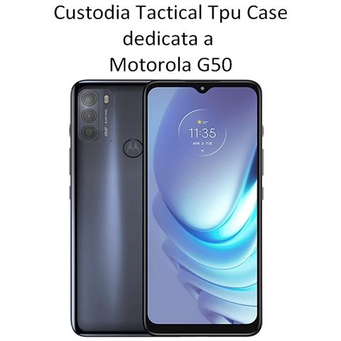 Custodia Originale Tpu Cover Case Per Motorola Moto G50 Xt2137 Trasparente - Foto 2