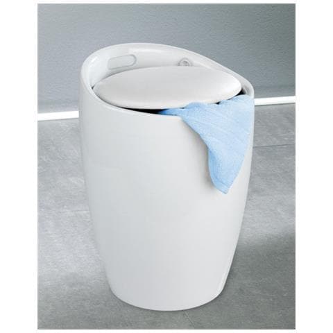 Pofa Candy White - Cesto Portabiancheria, 2 In 1, Venko - Foto 7