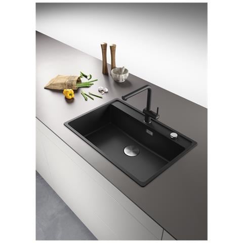 MRG 610-72 TL Lavello montato su piano Rettangolare Fragranito - Foto 3