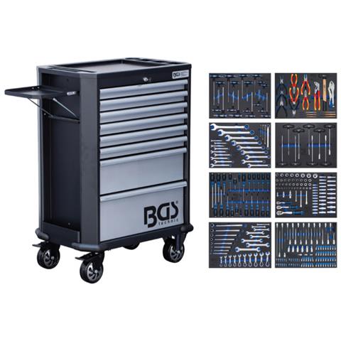 Carrello Da Officina Bgs Technic A 8 Cassetti - 229 Utensili - 4007 - Foto 1