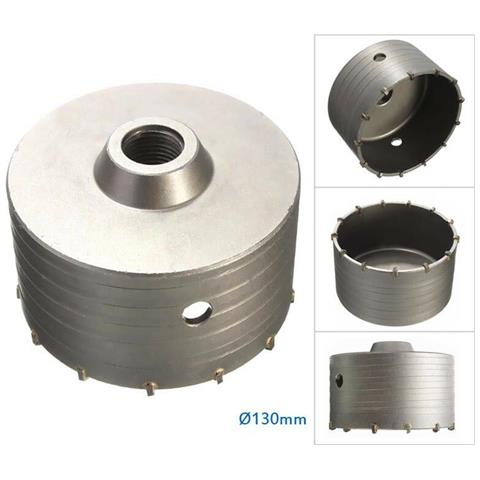 Fresa Da Trapano 130 Mm Tazza Carotatrice X Forare Muro Cemento - Foto 1