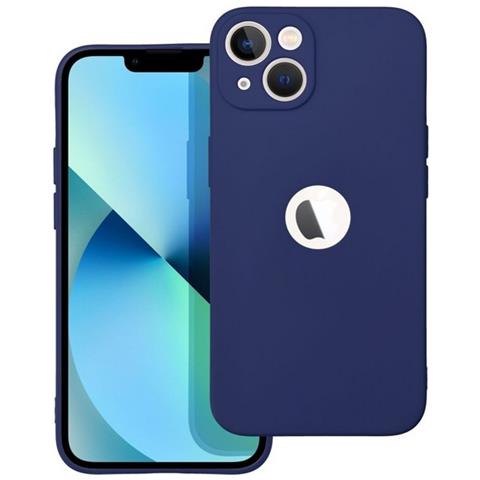 Custodia Tpu Silicone Cover Soft-case Per Apple Iphone 13 Blu - Foto 1