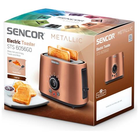 Tostapane STS 6056 con 2 Fette Potenza 1000 W Colore Oro - Foto 11