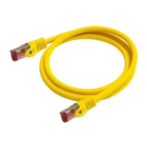 8063py-005y Cavo Di Rete Giallo 0,5 M Cat6 Sf /utp (s-ftp) - Foto 1