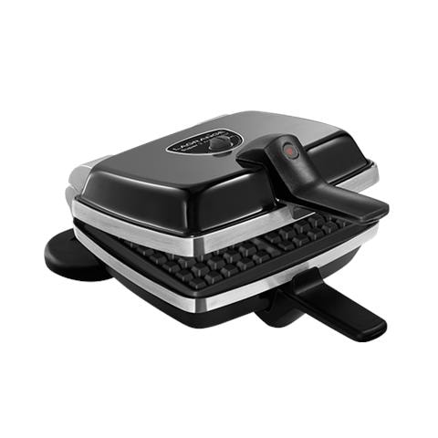 Super 2 Antiadhésif 4 waffle 1000 W Nero - Foto 2