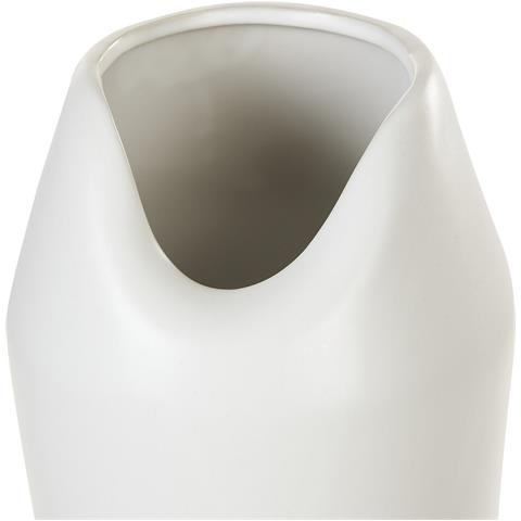 Vaso Decorativo Apamea Ceramica Bianco - Foto 2