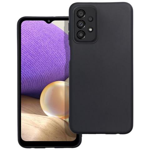 Custodia Tpu Silicone Cover Case Per Samsung Galaxy A23 5g Black - Foto 1