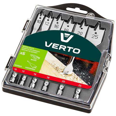 Punte Per Legno A Forcella, 10, 12, 16, 18, 20, 25 Mm, Set Da 6 Pezzi. - Foto 1