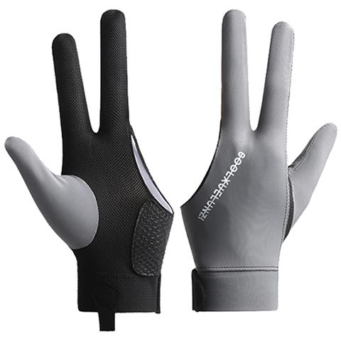 Guanto Da Biliardo Da Snooker Da Uomo (mano Sinistra) Darkgrey - Foto 3