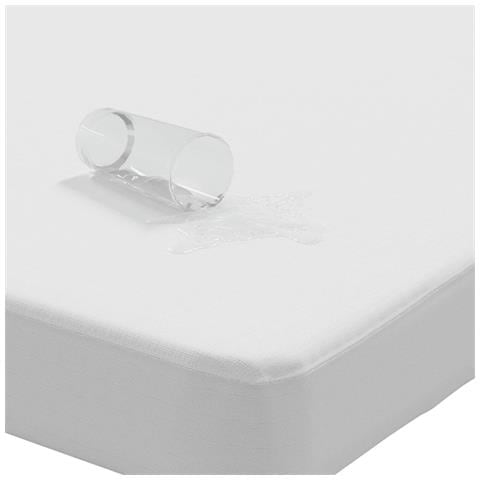 Coprimaterasso Bianco 100x220 Cm Impermeabile - Foto 3