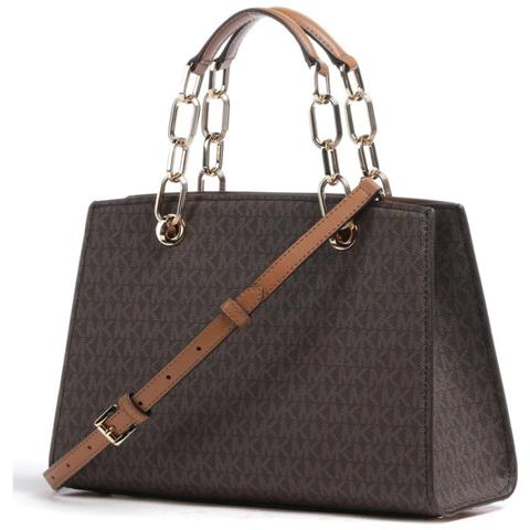Medium Satchel Brn Acorn Borsa Shopper Sintetico Borse Donna Marrone Eu One Size, 30s4gcys2b-252 - Foto 2