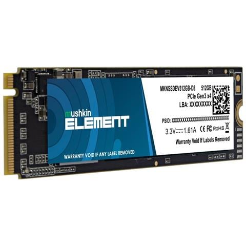 SSD 512 GB MKNSSDEV512GB-D8 M. 2 Interfaccia PCI Express 3.0 NVMe 3D NAND - Foto 2