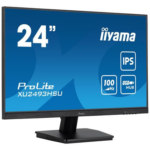 ProLite XU2493HSU-B7 Monitor PC 60,5 cm (23.8") 1920 x 1080 Pixel Full HD LED Nero - Foto 1