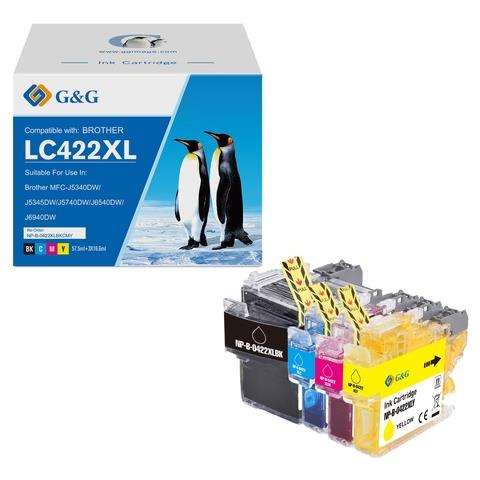 Cartucce Inkjet Multipack LC-422XL Nero Ciano Magenta Giallo - Foto 1