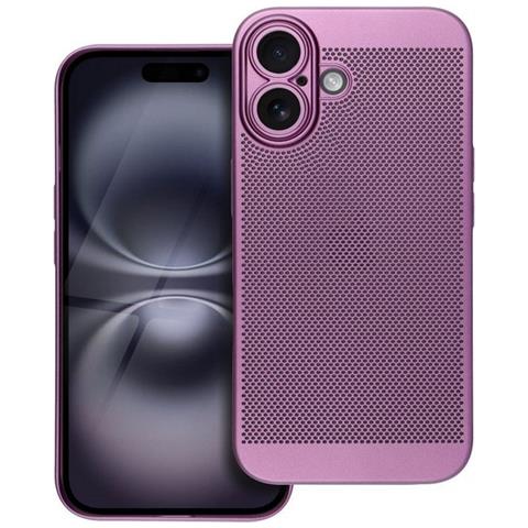Custodia Back Cover Shell Rigida Antiscivolo Traforata Per Xiaomi Redmi 14c Purple - Foto 1