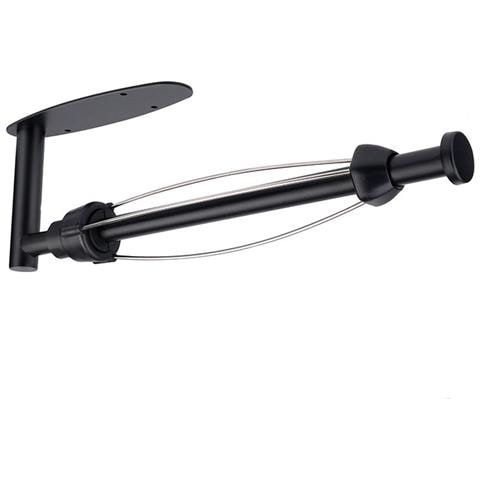 Elegante Porta Rotolo Da Cucina In Acciaio Inox Con Ammortizzazione - Ys1 Black - Foto 1
