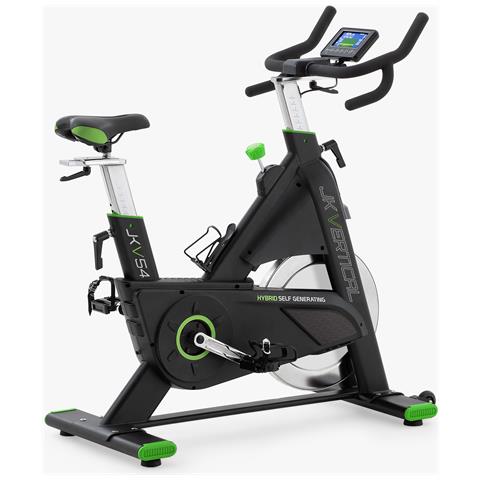 Spin Bike Jkv 54 Vertical Line Indoor Cycle Autoalimentata Elettromagnetica Trasmissione A Cinghia + Fascia Jk - Foto 1