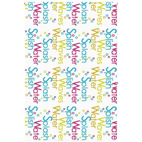 Tenda a Rullo Doccia 160x240 cm Larghezza Tessuto 156 cm - Foto 1