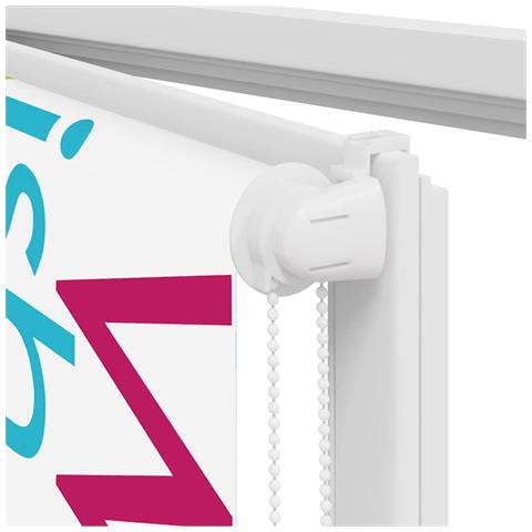 Tenda a Rullo Doccia 160x240 cm Larghezza Tessuto 156 cm - Foto 9