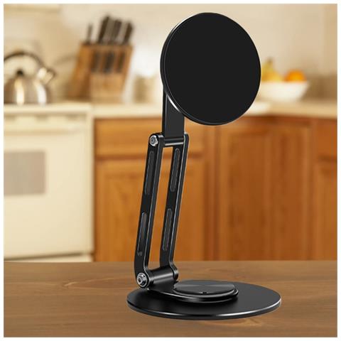 Supporto Magnetico Rotante A 360° Per Telefono - Portatile E Pieghevole - Foto 4
