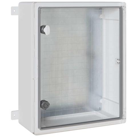 Armadietto di Controllo Grigio 40 x 17.5 x 50 cm Plastica ABS - Foto 1