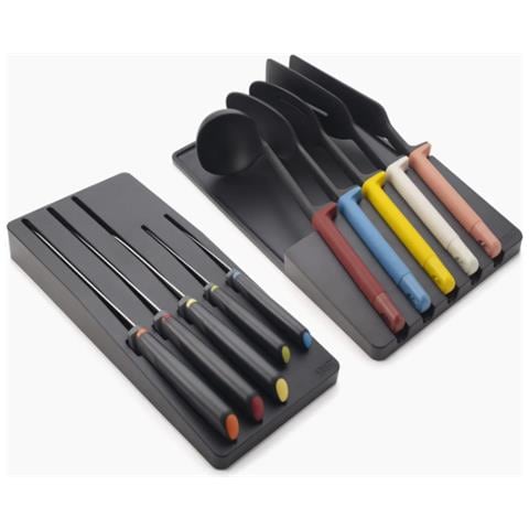Set Di Coltelli E Utensili Da Cassetto Elevate 10 Pezzi Multicolore Design Funzionale Ed Elegante Per Cucina Organizzata E Facile Accesso - Foto 1