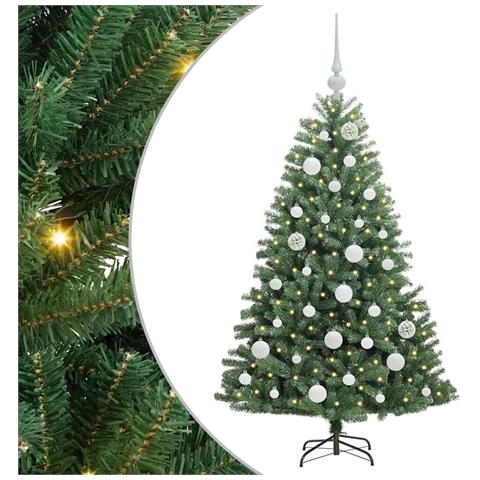 Albero di Natale Artificiale con Rami Pieghevoli Verde 120 cm - Foto 1