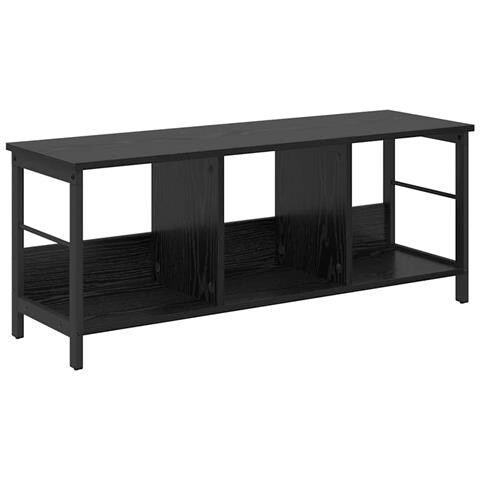 Libreria Rovere Nero 102 x 32 x 40,5 cm Legno multistrato - Foto 1