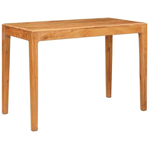 Tavolo da pranzo Marrone 110 x 55 x 76 cm - Foto 2