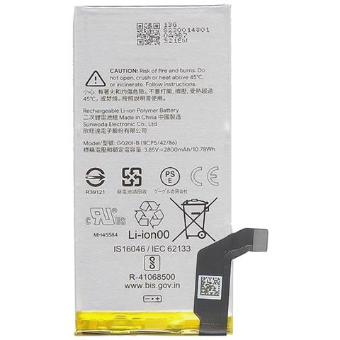Batteria Litio Integrata Originale G020i-b Bulk Per Pixel 4 - Foto 1