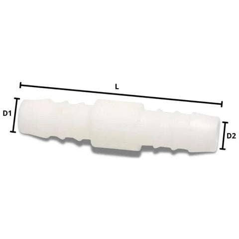 Raccordo Tubo 10mm In Plastica - Connettore Affidabile - Foto 2