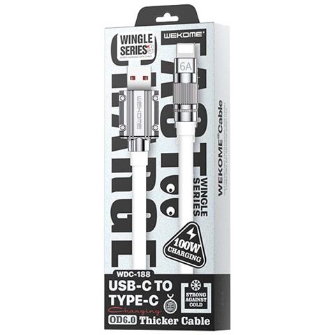 Cavo Usb-a A Lightning 1 Metro Serie Wingle Carica E Trasferimento Rapido, Bianco - Foto 4