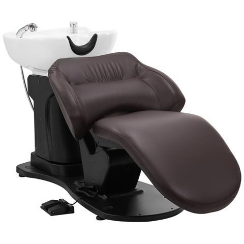 lavatesta elettrico Trycho marrone - Foto 1