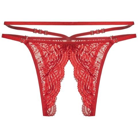 Mutandine In Pizzo Brasiliano 21687 Donna - Foto 2