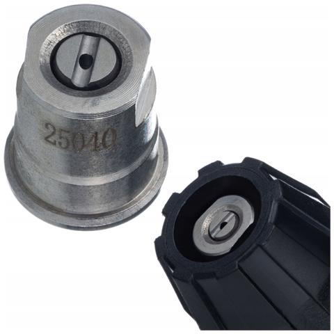 Pistola Alta Pressione Con Lancia E Ugello In Acciaio Proline M22 Flatjet | Filettatura M22x1,5 | Compatibile Con Kärcher Hd /hds - Foto 2