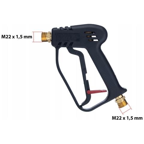 Pistola Alta Pressione Con Lancia E Ugello In Acciaio Proline M22 Flatjet | Filettatura M22x1,5 | Compatibile Con Kärcher Hd /hds - Foto 8
