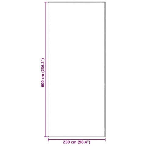 Tappeto da Tenda Grigio chiaro 600 x 250 cm Polietilene - Foto 9