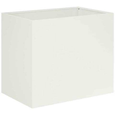 Vaso da giardino Bianco 50 x 40 x 50 cm - Foto 1