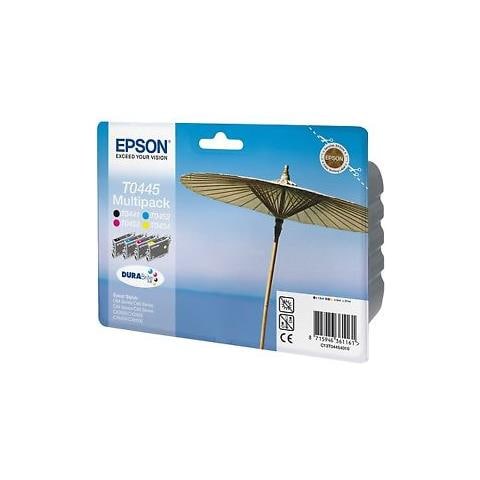 C13T04454010 Cartuccia Ink Originale Ciano Magenta Nera Gialla Stylus C64 / C84 - Foto 13