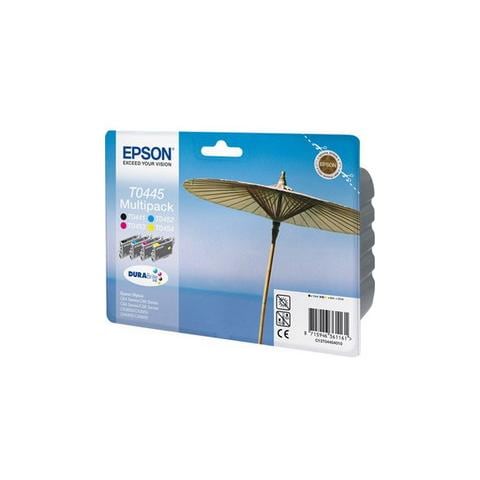 C13T04454010 Cartuccia Ink Originale Ciano Magenta Nera Gialla Stylus C64 / C84 - Foto 1