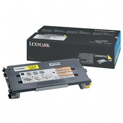 00C500H2YG Toner Originale Giallo per C500n / X50x Capacità 3000 Pagine - Foto 2