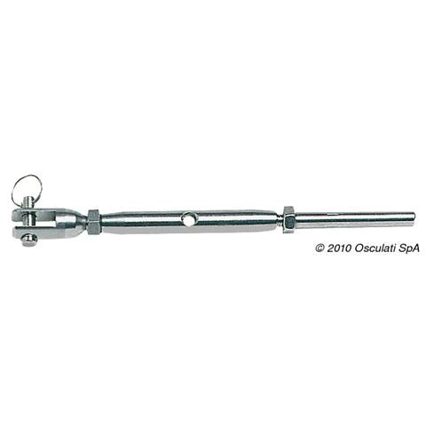 Tenditore inox a pressare 10 mm - Foto 1