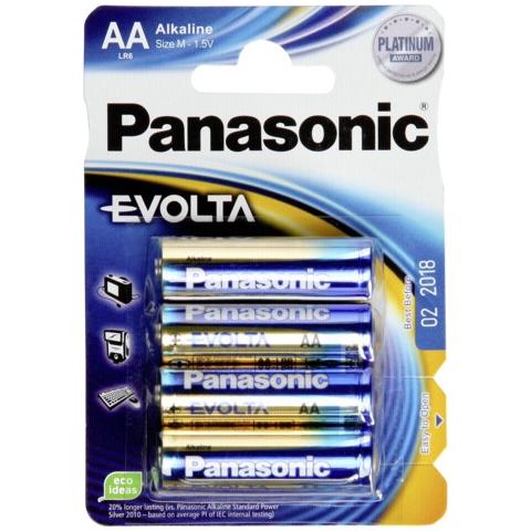 IBT-PLR06-EB4 - Blister 4 Batterie Stilo AA Alcaline LR6 Evolta - Foto 3