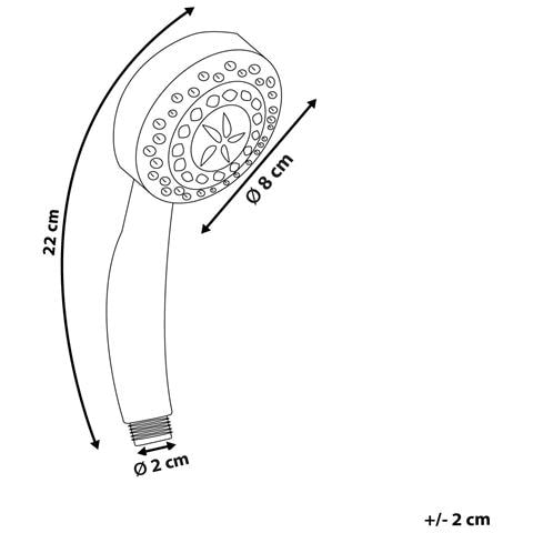 Pigna Da Doccia - Spruzzino Da Doccia - Illuminato A Led - 3 Colori - Foto 18