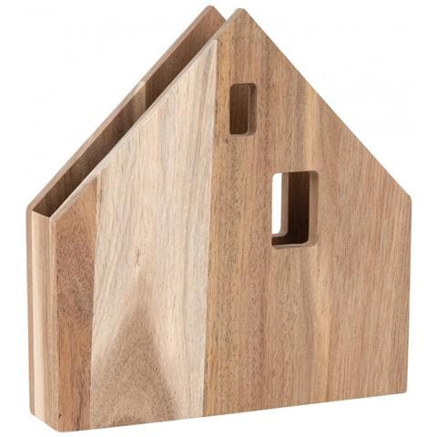 Porta Tovaglioli In Legno Serie Casa - Foto 1