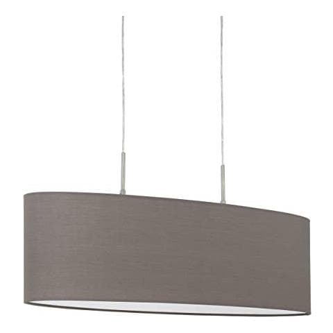Eglo 94584 Plafoniera Interna Moderna, Colore Argento – Lampada A Soffitto Con Design Minimal E Lampadina LED Inclusa Classe F - 4