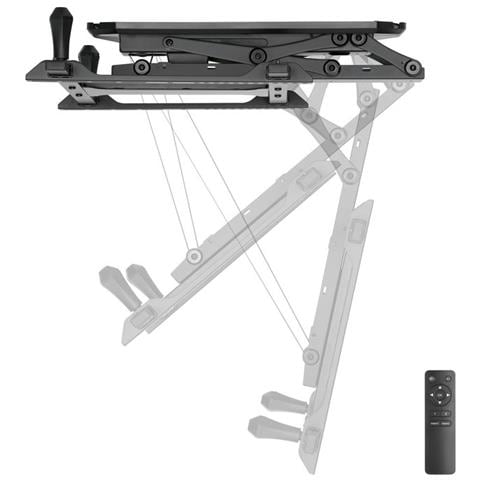 Supporto Motorizzato A Soffitto Per Monitor Tv 32-70"" Inclinabile, Girevole Deha-600e - Foto 3