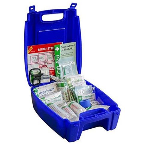 Primo Gruppo Di Soccorso Safety Evolution Ristorazione First Aid Kit Bs 8599 Compliant Piccolo (caso Blu) - Foto 1