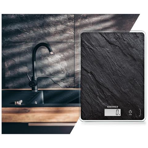 Bilancia Da Cucina Elettronica 5kg-1g Nera - 0861515 - Foto 6